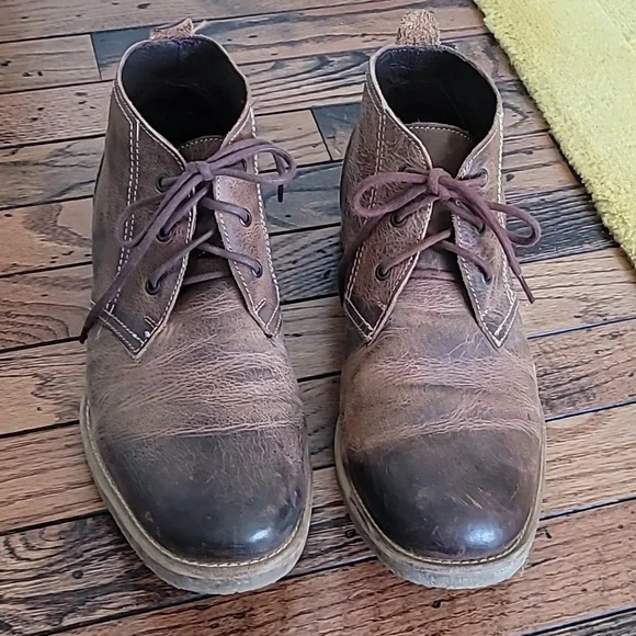 Bed Stu Draco toast chukkas boots - 11 Bed Stu Draco Toast Zone Brown Leather Chukka Men main image 3